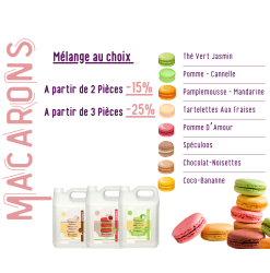 Shampooing Macarons 5L...