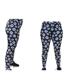 Legging Noir Avec Pattes...