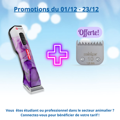 Heiniger Tondeuse Opal Spécial Edition ( 1tête 10 + 2 batteries )