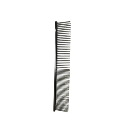 Peigne Coupe Chrome 19CM ( Manche Rond )