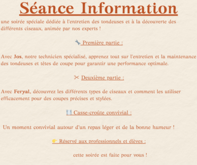 Séance Information Jos et Feryal 2024