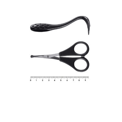 Mikki Ciseaux Ear & Face Bout Rond 10cm