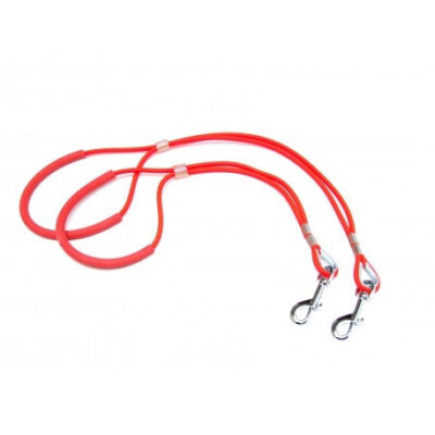 Abaca Sangle Ronde Biothane Orange 55cm