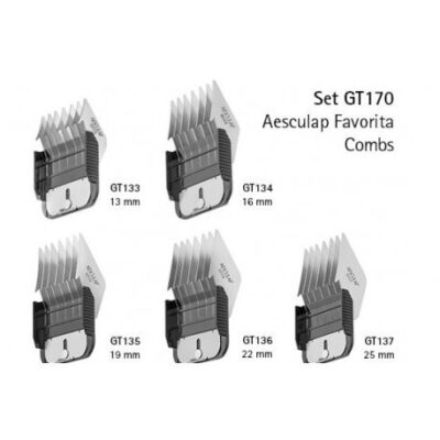 Aesculap Assortiment Peignes Guides En Metal Favorita