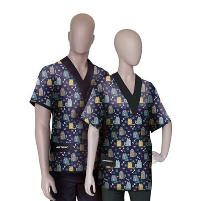 Artero Tablier Cordoba Purple Smock
