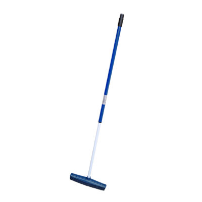 Balai Caoutchouc Bleu +Manche Telescopique Bleu