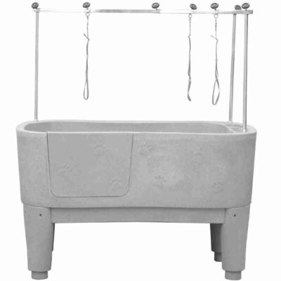 Dg Bain Fixe Polyéthylène Gris - H111