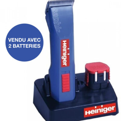 Heiniger Tondeuse Saphir Sans Fil Bleue