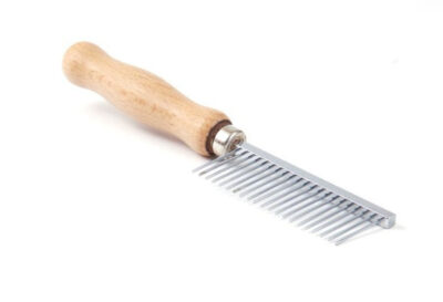 Hpp Peigne Manche Bois Large