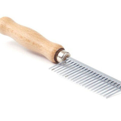Hpp Peigne Manche Bois Large