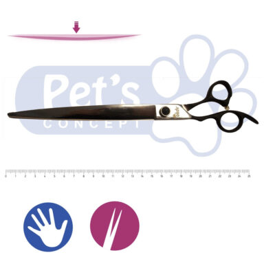 Okdv Ciseaux Courbes 24.5cm Gaucher