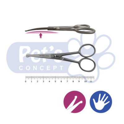 Roseline Ciseaux Courbes Pattes 11.5cm - 86346