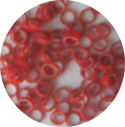 Sachet De 100 Elastiques Rouges