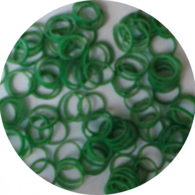 Sachet De 100 Elastiques Verts