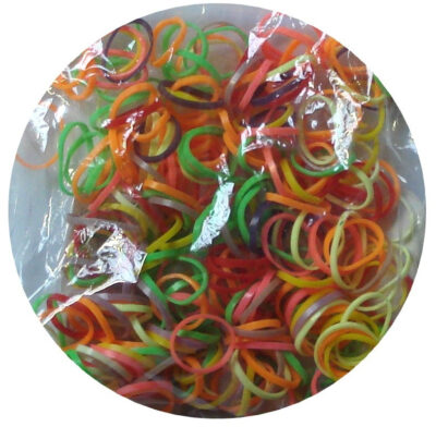 Sachet De 1000 Elastiques Fluos