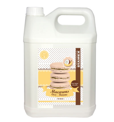 Shampooing macaron coco banane  5L