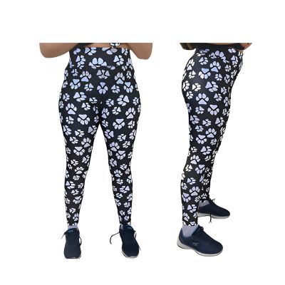 LEGGING NOIR AVEC PATTES BLANCHES